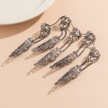 Miniatyrbilde 10 av 10: Gotisk fingerarmbånd Fingerhåndleddskjedearmbånd STIL 2 Style 2