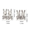 Miniatyrbild 2 av 10: Dra åt midjeknapp Justerbar midjeklämma SILVER LARGE Silver Large