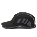 Miniatyrbillede 4 af 9: Hurtigttørrende Mesh Peaked Cap Sports Golf Baseball Cap GRÅ grey