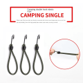 Miniatyrbillede 6 af 10: Elastisk reb med krog fast bindingsbælte 12CM SORT 12CM SORT 12cm Black