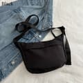Skuldertasker Messenger tasker SORT black