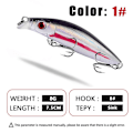 Miniatyrbild 3 av 8: Sjunkande Fiskedrag Minnow Lure FÄRG 6 FÄRG 6 Color 6
