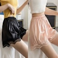 Miniatyrbillede 8 af 10: Sommertrusser til kvinder Boxershorts Flæsede SORT M black M