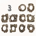 Pikkukuva 9 / 10: 10 kpl / set Decor Paper Scrapbooking 3 3 3