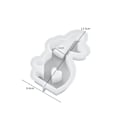 Miniatyrbilde 1 av 9: Lysholderform Lysestake Silikonformer A A A