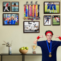 Miniatyrbillede 3 af 8: Medal Hanger Display Holder Award Rack 4 4 4