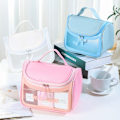 Miniatyrbillede 5 af 8: Gennemsigtig makeuptaske Rejsetaske SORT black