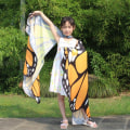 Miniatyrbilde 4 av 10: Butterfly Cape Butterfly Wings Shawl 08 08 08