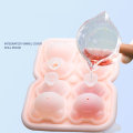 Miniatyrbild 7 av 10: Ice Cube Form Ice Making Box ROSA FYRA RASTER FYRA RASTER pink four grids-four grids