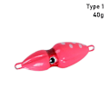 Miniatyrbilde 1 av 7: 1 stk 3D fiskelokk hardt blekksprutagn 40G1 1 40g1