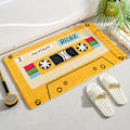 Miniatyrbillede 1 af 10: 1 Stk skridsikre tæpper Bademåtte GUL GUL yellow
