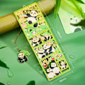 Pikkukuva 1 / 10: Metal Panda Kirjanmerkki Kirjaklipsi STYLE 3 STYLE 3 Style 3