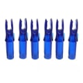 Miniatyrbilde 1 av 8: 15 STK Arrow Tail Nock Arrow BLÅ blue