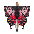 Miniatyrbilde 1 av 10: Butterfly Cape Butterfly Wings sjal 8 8 8