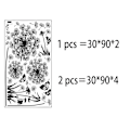 Pikkukuva 2 / 10: 2 kpl Flower Environmental Wall Tarrat Kodinsisustus B 2 PCS