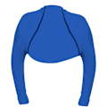 Miniatyrbillede 1 af 10: Kvinder Sjalarmsærmer Raglanærmer Cardigan ROYAL BLUE ROYAL Royal blue