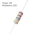 Miniatyrbillede 2 af 4: 22 Ohm modstand 2W 50STK 50STK 50pcs