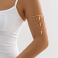 Metallkjede Imitasjon Perle Armbånd 1 1 1
