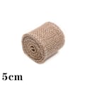 Pikkukuva 1 / 8: Luonnollinen juuttikangas säkkikangas juuttinauha 5cm 5cm