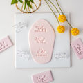 Miniatyrbillede 2 af 10: Eid Fondant Biscuitforme Bogstaver Prægning Cookie Stemplet QA1226