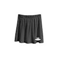 Miniatyrbillede 1 af 10: A-Line skjorte Split Flare Hem SORT LB B Black LB-B