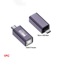 Miniatyrbillede 1 af 10: USB-B til Type-C Converter MIDI Adapter USB-B TIL MICRO USB USB-B USB-B to Micro USB