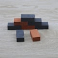 Miniatyrbillede 2 af 10: 10 stk Sandbord Mursten Simulation Mursten 2 2 2