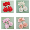 Miniatyrbild 3 av 7: 3st/ Set Pannband Strumpor Set Cap Socks Set ORANGE orange