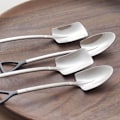 Miniatyrbillede 4 af 7: Bar redskaber Special Scoop Skovl Skeen Service SPEIL Mirrored Round Head