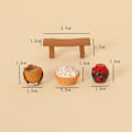 Pikkukuva 2 / 10: Dollhouse Farmer Bench Ladder 2 2 2