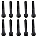 Miniatyrbillede 5 af 10: 10 stk Maskinskruer Topskruer M6X40MM M6x40mm