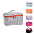 Miniatyrbillede 5 af 10: Mesh Taske Makeup Taske SORT black