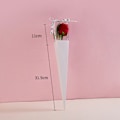 Pikkukuva 1 / 10: 10 kpl kirkas ikkuna kukkakimppu Bouquet käärepaperi VALKOINEN White