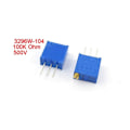 Miniatyrbillede 5 af 5: Cermet Potentiometer 3296W-104 10STK 10STK 10pcs