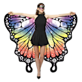 Miniatyrbild 1 av 7: Butterfly Cape Butterfly Wings Sjal 04 04 04