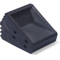 Miniatyrbillede 3 af 8: Fodbetræk Stige Anti-Slip fodpuder SORT SORT Black
