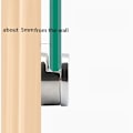 Miniatyrbillede 2 af 6: 8 Stk Beslag Spejl Monteringsclips Fast Fitting