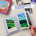 Miniatyrbillede 8 af 8: Kort opbevaringstaske Polaroid Album SORT Black