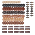 Miniatyrbilde 2 av 4: Knapper Treknapper Store knapper