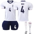 Pikkukuva 1 / 2: UEFA Euro 2024 Englannin Kotipeli Jalkapallopaitasetti Nro 4 Rice Adult S