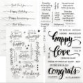 Miniatyrbilde 8 av 8: Stempel Gummistempel A&B&C&D A&B&C&D A&B&C&D