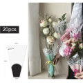 Miniatyrbillede 1 af 10: 20/30 STK Rose Packing Sleeve Bag Buket Pakkepose SORT Black 20pcs-Multiple-20pcs-Multiple