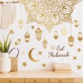 Miniatyrbild 7 av 10: Eid Mubarak Väggdekaler Ramadan Fönsterdekaler STYLE 4 STYLE