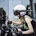 Pikkukuva 5 / 7: Bubble Visor Half Helmet Bubble Visor 07 07 07
