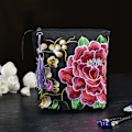 Miniatyrbild 2 av 10: Axelväska i etnisk stil Broderi Crossbody-väska H H H