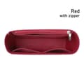 1 st insatsväska innerfoder RÖD MED DRAGKEDJA RÖD MED DRAGKEDJA red with zipper