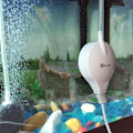 Miniatyrbillede 3 af 6: Akvarium luftpumpe luftkompressor ilt luftpumpe EU plug