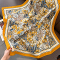 Pikkukuva 1 / 10: 90x90cm silkkihuivi rantahuivi 4 4 4