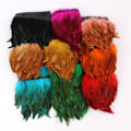 Miniatyrbillede 2 af 6: Fjer Fjer Trim SORT black