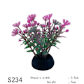Miniatyrbilde 2 av 10: 20 stk Aquarium dekorative kunstige blader simuleringsanlegg S229